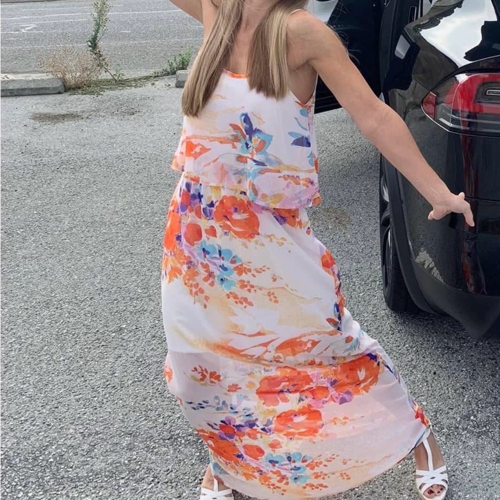 liberty love floral maxi dress - Picture 3 of 7